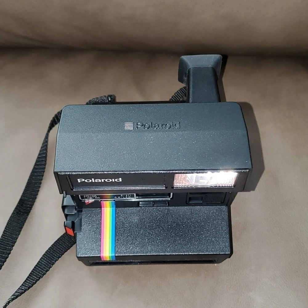 Polaroid Instant Camera Supercolor 635CL with Box (Untested)